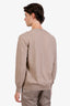 Brunello Cucinelli Beige Cashmere Knit Sweater Size 50 Mens