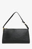 Louis Vuitton 1999 Black Epi Leather Pochette