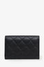 Pre-loved Chanel™ Black Caviar Flap Cardholder