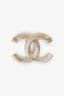 Pre-loved Chanel™ 2021 Faux Pearl/Strass CC Brooch
