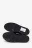 Gucci Black Leather Horsebit Platform Loafers Size 37.5