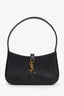 Saint Laurent Black Smooth Leather 'Le 5 a 7' Mini Shoulder Bag