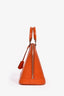 Louis Vuitton 2012 Orange Epi Leather Alma PM