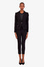 Veronica Beard Black Double-Breasted Blazer + Pants Set Size 4