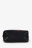 Loewe Black/Red Calfskin Heart Print Small Puzzle Bag with Strap