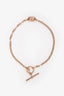 Hermès 18k Rose Gold Farandole Small Model Bracelet