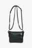 Pre-loved Chanel™ Green Aged Leather Small Gabrielle Crossbody
