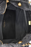 Pre-Loved Chanel™ 2025 Black Denim Maxi Bow Bag