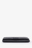 Gucci Black Leather GG Micro Guccissima Continental Wallet