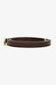 Louis Vuitton Brown Leather Bag Strap