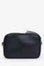 Fendi Black Leather Zucca FF Embossed Crossbody Camera Bag