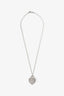 Tiffany & Co. Sterling Silver Medium Notes Heart Tag Pendant Necklace