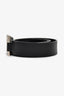 Salvatore Ferragamo Black Leather Belt Size 36 Mens
