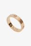 Cartier 18K Yellow Gold Small Model 1 Diamond Love Ring Size 52