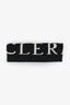 Moncler Black/White Logo Wool Headband