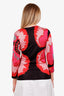 Missoni Pink Printed V-Neck Top Size 10