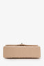 Pre-loved Chanel™ 2019 Beige Iridescent Caviar Leather Quilted Small Classic Double Flap