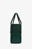 Bottega Veneta Green Intrecciato Leather Medium 'Arco' Tote with Pouch