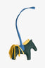 Hermès Green/Yellow/Blue Swift Leather Rodeo PM