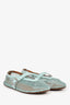 Alaïa Turquoise Mesh Ballet Flats Size 39
