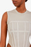 Dion Lee Taupe Corset Tank Size 2