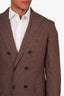 Brunello Cucinelli Purple Linen Single Breasted Blazer Size 48 Mens