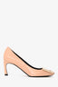 Roger Vivier Pink Patent Leather 'Trompette' Pumps Size 35.5