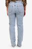 Agolde Light Blue Criss Cross Straight Jeans Size 27