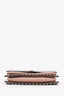 Sac à poignée supérieure Rockstud Valentino Blush en cuir de veau lisse avec bandoulière