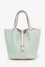 Hermès 2022 Natta Veau Swift Lucky Daisy Picotin Lock 18