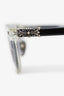 Chrome Hearts Crystal Iris Smoke Show Sunglasses
