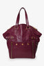 Saint Laurent Pink Patent Leather Tote Bag