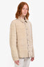 Brunello Cucinelli Light Beige Suede Light Jacket Size S