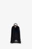 Christian Dior Black Grained Leather Small Diorama Chain Bag