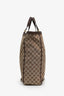 Gucci Beige/Brown GG Canvas D-Ring Abbey Vertical Tote