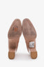 Valentino Nude Patent Leather Tan-Go Platform Heels Size 41