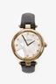 Gucci Stainless Steel Diamantissima Watch with Leather Strap