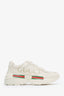 Gucci White Leather GG Sneakers Size 6.5 Mens
