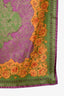 Etro Purple/Green Pocket Square Men's