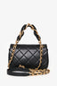 Pre-loved Chanel™ 2021 Black Quilted Lambskin Small Chain Is More Flap Bag