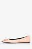 Roger Vivier Pink Patent Kiss Buckle Flats Size 41