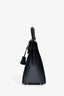 Hermès 2019 Navy Blue Epsom Leather Sellier Kelly 28 GHW
