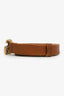 Gucci Brown Leather GG Marmont Thin Belt