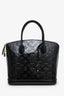 Louis Vuitton 2014 Black Monogram Vernis Lockit PM Bag