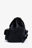 Pre-loved Chanel™ Black Quilted Lambskin Small Duma Drawstring Backpack