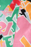 Hermès Green/Pink Silk Graphic Printed Twilly