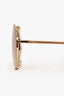 Chloe Rose Gold 41S Aviator Sunglasses