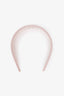 Christian Dior Pink Oblique Pattern Wide Headband