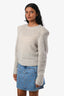 Isabel Marant Grey Merino Wool Sweater Size 38