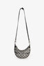 Louis Vuitton Grey/White Monogram Jacquard Denim Loop Shoulder Bag